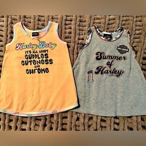Harley Davidson “Harley Baby” Toddler Girl Tops